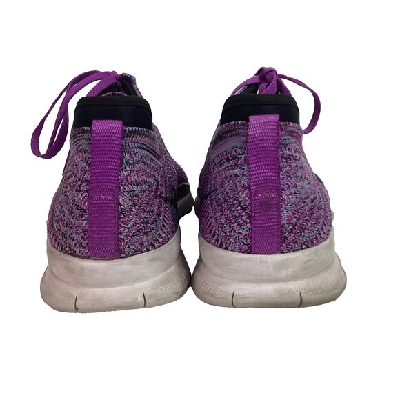 Nike TR 5 Flyknit - Women's Sz 9.5 - Purple Lightweight Running Shoes 718785-501 - Picture 3 of 8